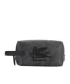 Etro Top Zipped Clutch Bag