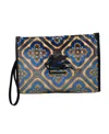 Etro Top Zipper Handbag In Multicolor
