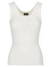 Etro Tank Top In White