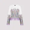 Etro Fringed Knitted Top