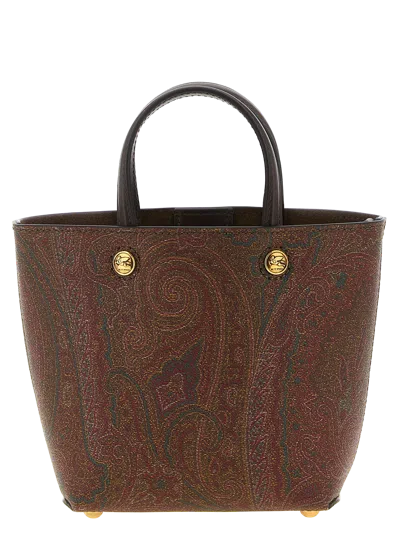 Etro Tote Bag In Red