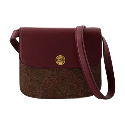 Etro Tracolla Crossbody In Red