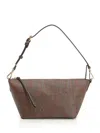 Etro Trapezoidal Shoulder Bag Shoulder Bags Brown