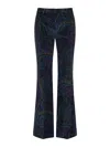 Etro Trouser In Blue