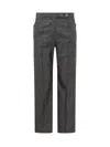 Etro Trouser In Grigio Scuro