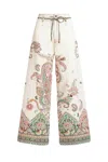 Etro Wide-leg Jeans With Intricate Floral Pattern