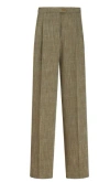 Etro Slub-texture Wide-leg Trousers