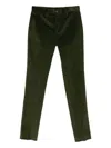 Etro Corduroy Straight Trousers In Black