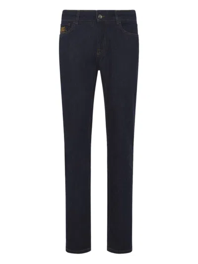 Etro Roma Denim Trouser In Blue