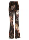 Etro Paisley High-rise Flared Jeans In Black