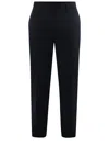 Etro Stretch Twill Trousers In Blue