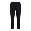 Etro Tapered Casual Pants In Blue