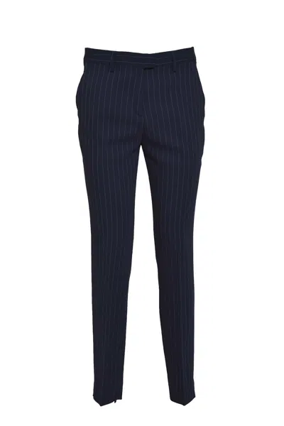 Etro Trousers In Blue