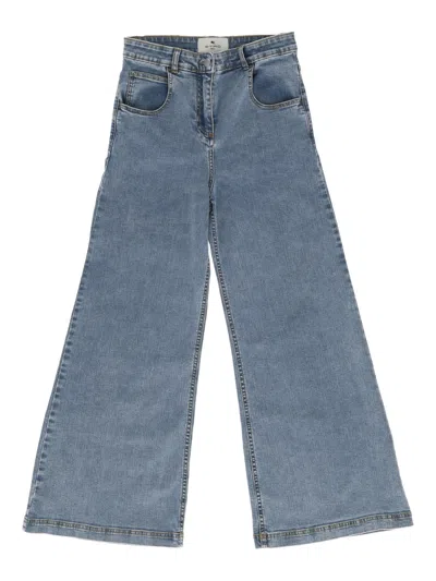 Etro Kids'  Trousers In Blue