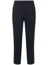 Etro Stretch Twill Trousers In Blue