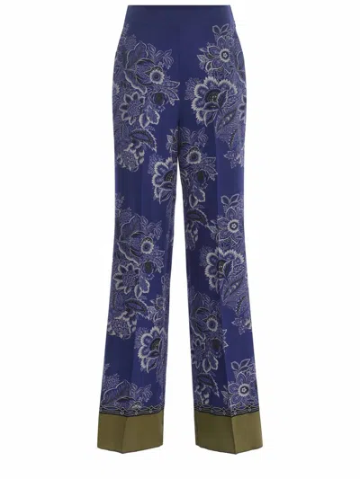ETRO ETRO TROUSERS  "BOUQUET"
