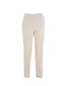 Etro High-waisted Trousers In Burro