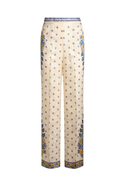 Etro Trousers In Multicolor