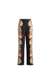 Etro Bandana Bouquet Printed Straight In Multicolor