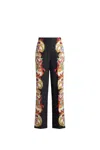 Etro Bandana Bouquet Printed Straight In Multicolor