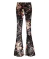Etro Flare Pant In Multicolor