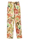 Etro Women's Paisley Pants In Multicolour