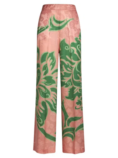 Etro Trousers In Pink
