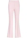 Etro Tailored Cady Flared Trousers In Pink