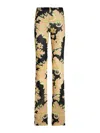 Etro Print Viscose Trousers In Multicolour