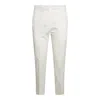Etro Trousers With Back And Side Pockets In White