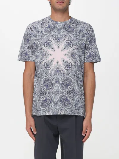Etro T-shirt Men  In Blue