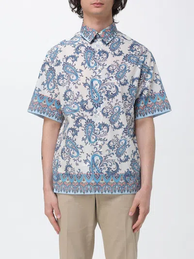 Etro Shirt  Men Color Blue