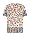 Etro T-shirt With Berry Pattern In Multi