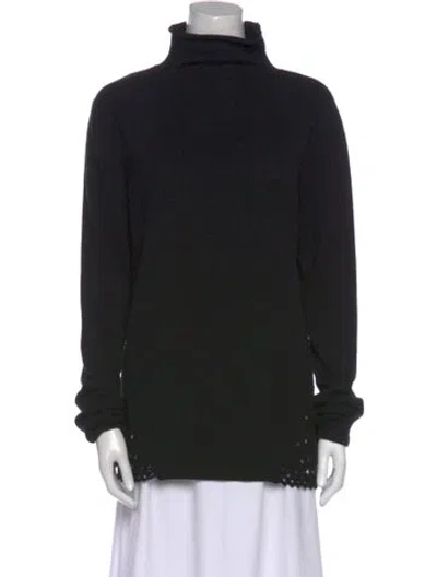 Pre-owned Etro Turtleneck Sweater In Black