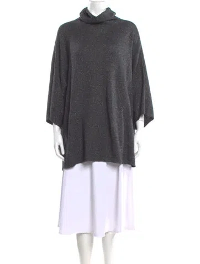 Pre-owned Etro Turtleneck Sweater In Gray