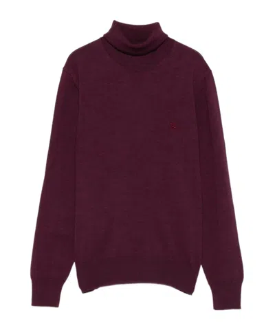 Etro Turtleneck Sweater In Purple