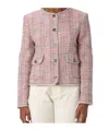 Etro Button-up Tweed Jacket In Multi