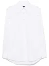 Etro Roma Logo Shirt Regular Fit Long Sleeves In White