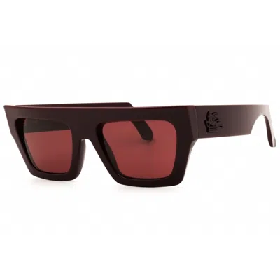 Etro Unisex Red Rectangular Sunglasses 0049gs In ["red"]