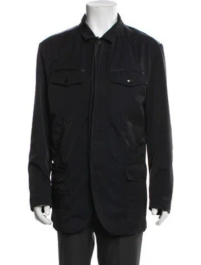 Pre-owned Etro Utility Jacket In Blue