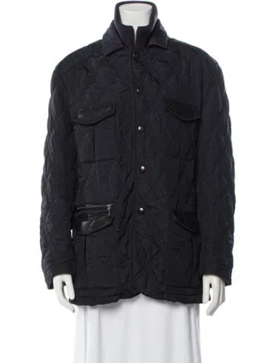 Pre-owned Etro Utility Jacket In Blue