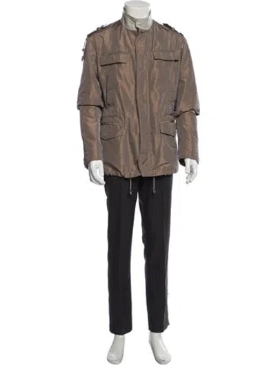Pre-owned Etro Utility Jacket In Brown
