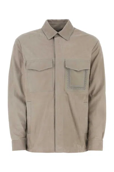 Etro Utility Pocket Shirt In Neutral
