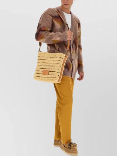 ETRO MOHAIR V-NECK CARDIGAN
