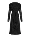 Etro , Silk Jacquard Dress, Woman, Black, Size 48 In Black