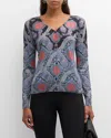 Etro Top  Woman Color Multicolor In Blue 3