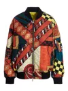 Etro Patchwork Bomber Jacket In Multicolor