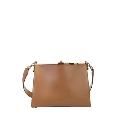 Etro Vela Large Bag In Brown