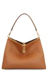 Etro Small Vela Leather Shoulder Bag In Brown