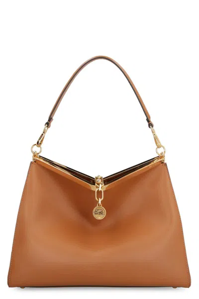 ETRO ETRO VELA LEATHER SHOULDER BAG